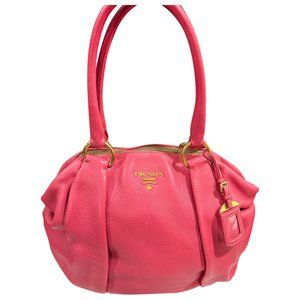 Prada Bowling Leather Handbag